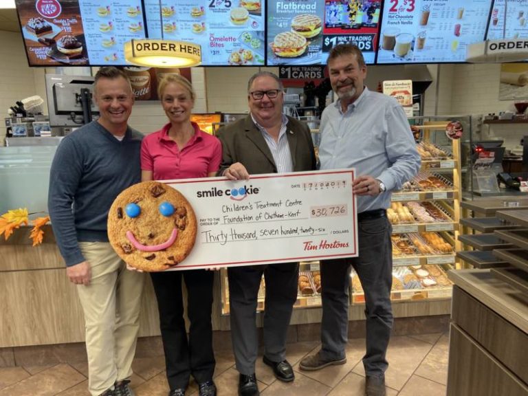CK Receives Smile Cookie Donation