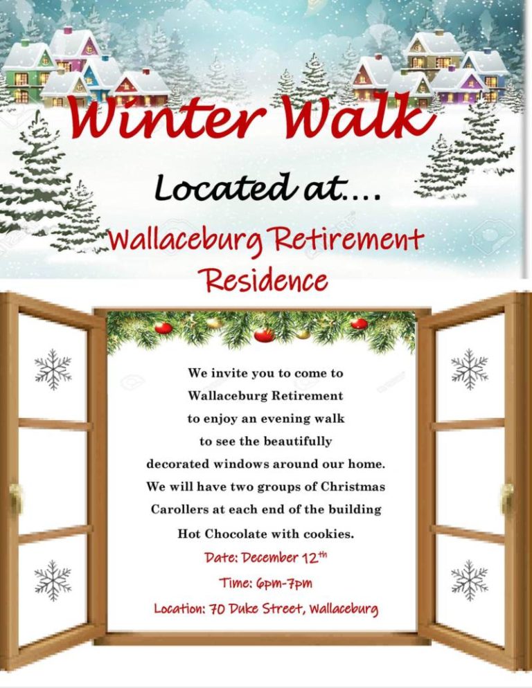 Take a winter walk with us!