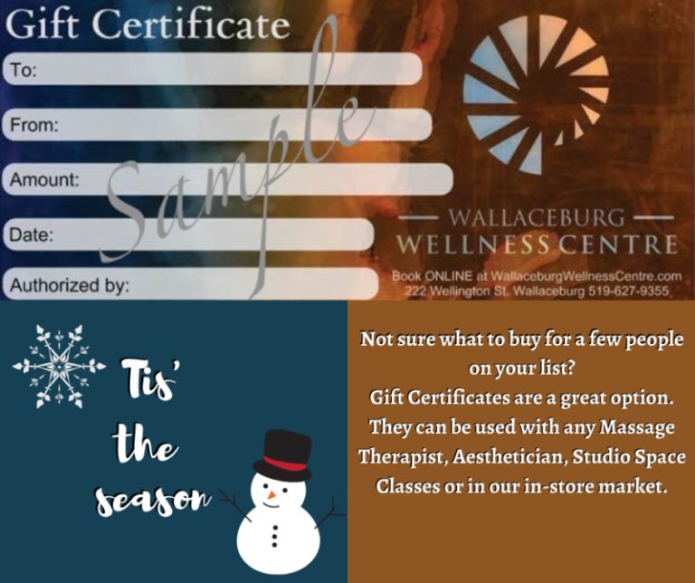 Gift Certificates  for the one who has everything!