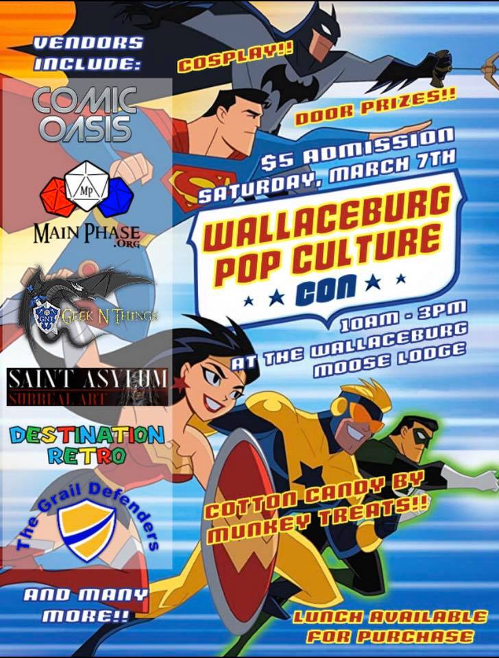 Wallaceburg Bi-Annual Pop Culture Con