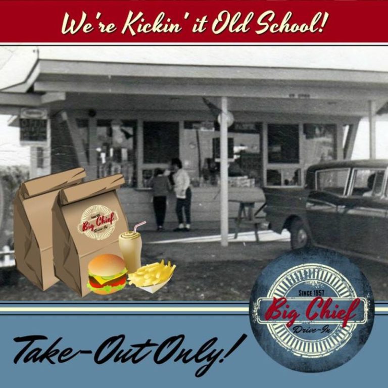 Take out only at Big Chief in Wallaceburg