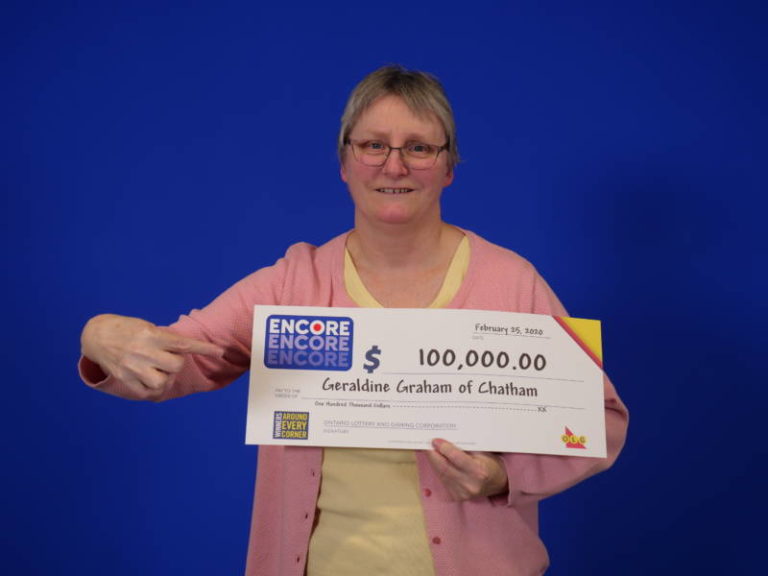 Chatham woman wins $100,000