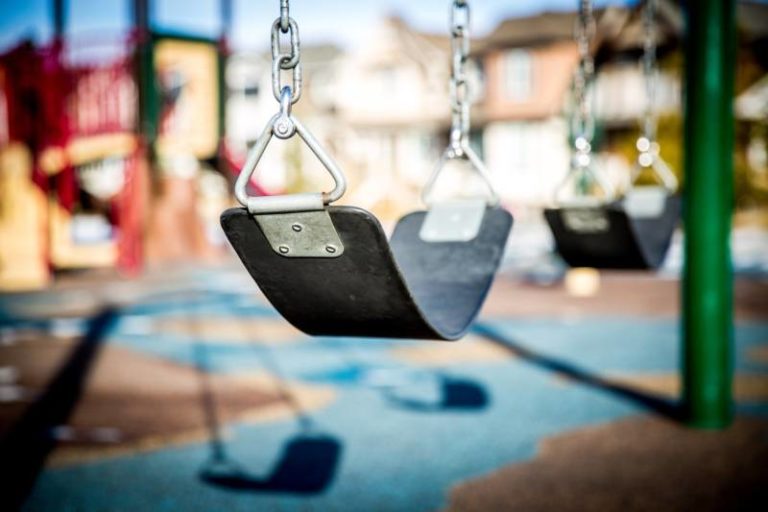 Playground equipment, basketball & tennis courts, picnic areas closed