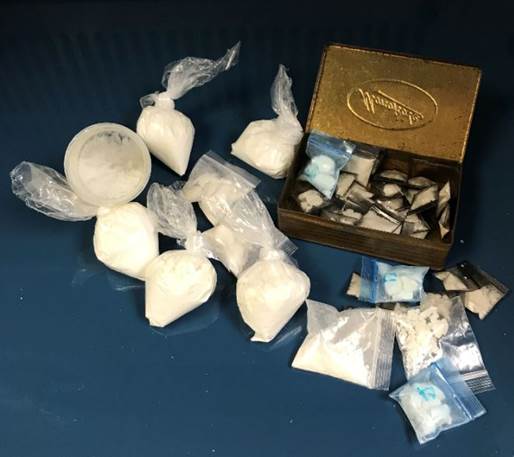 Meth, heroin and cocaine seized during a bust in Chatham