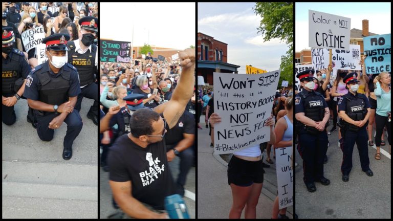 Peaceful march in support of Black Lives Matter
