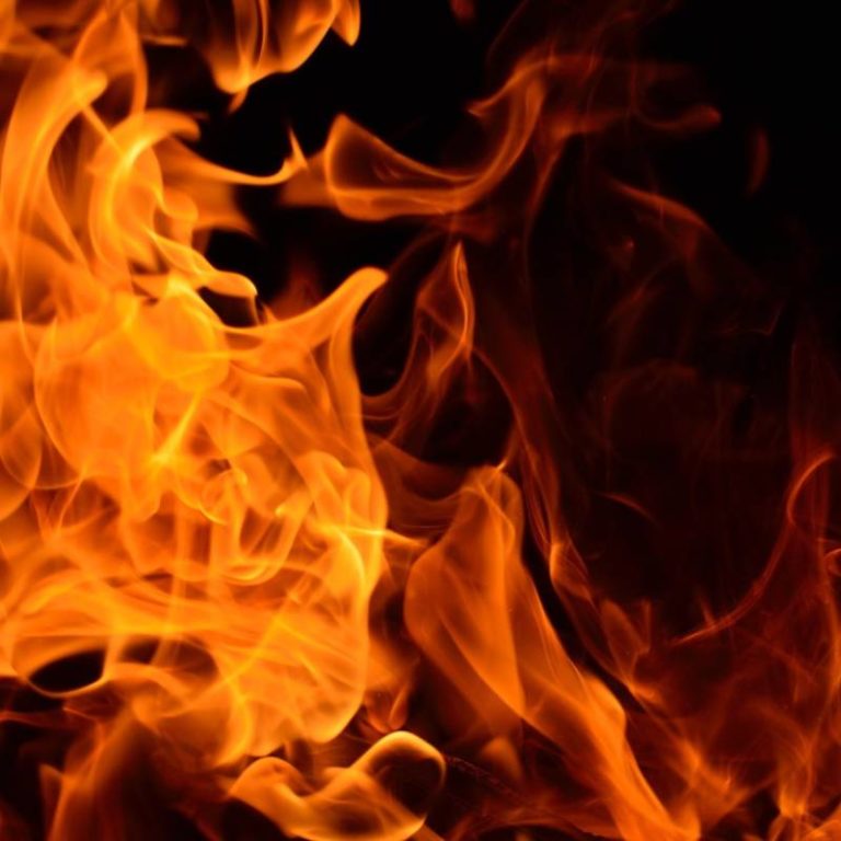 Garage fire in Chatham