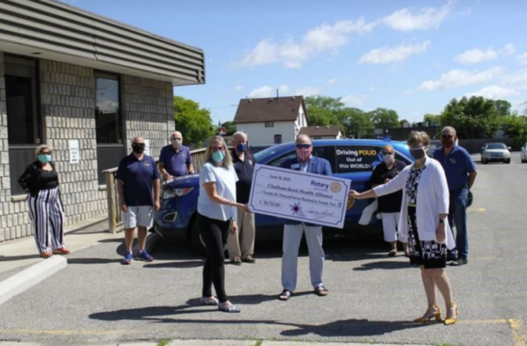 Rotary donates to CKHA Foundation