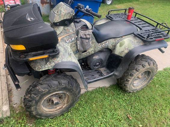 ATV stolen in Dresden