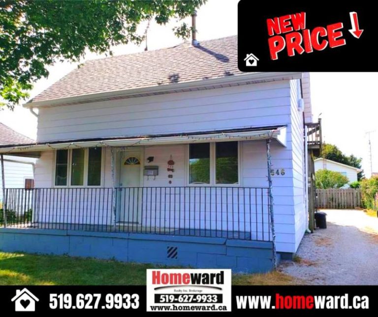 New Price – Homeward Realty!