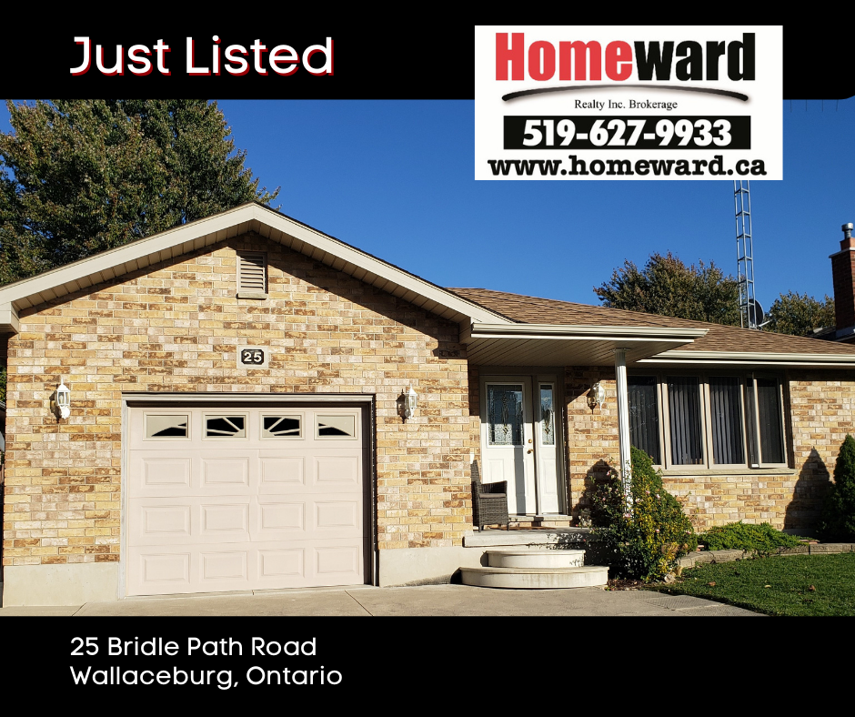 Homeward Realty New Listing in Wallaceburg!