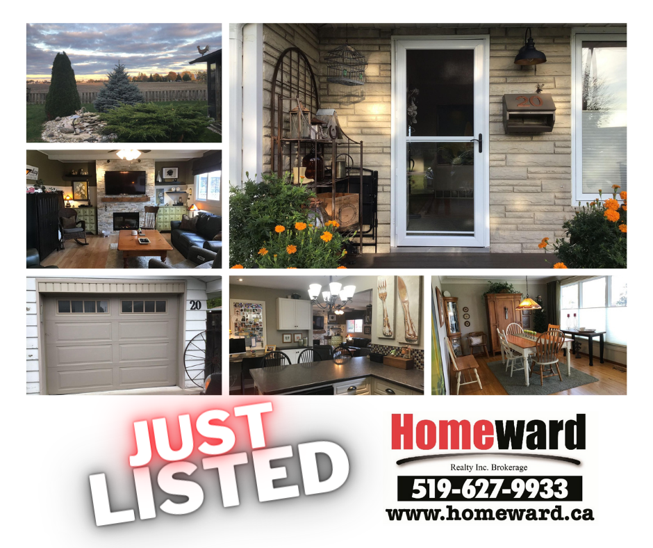 Just Listed in Wallaceburg with Homeward Realty