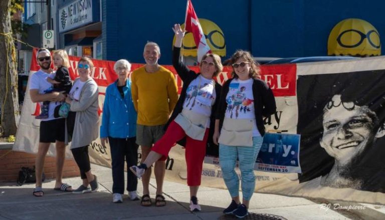 New Vision Optical still has some commemorative Terry Fox T-Shirts