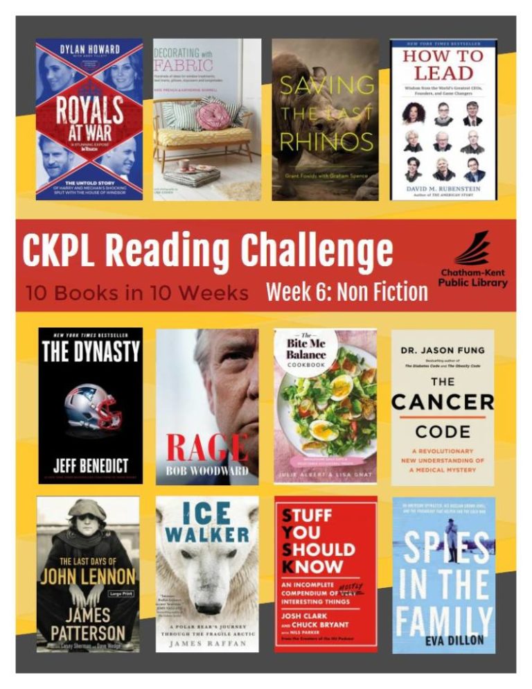 Challenge from the CK Public Libraries