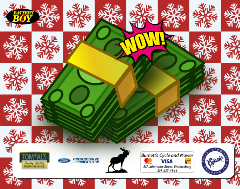 WOW! Win $500 in CASH just before Christmas!