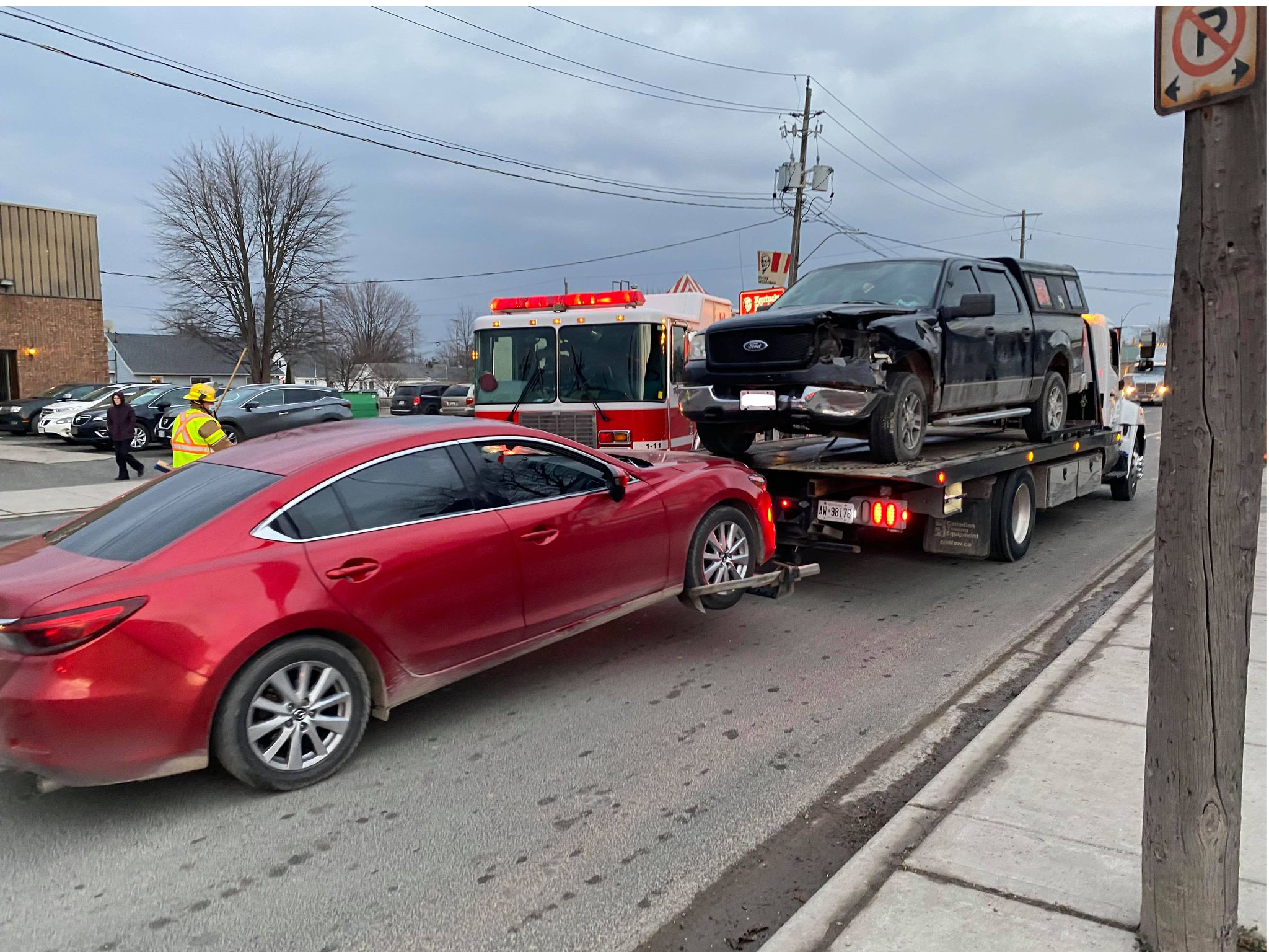 Crash In Wallaceburg Sends Two To Hospital