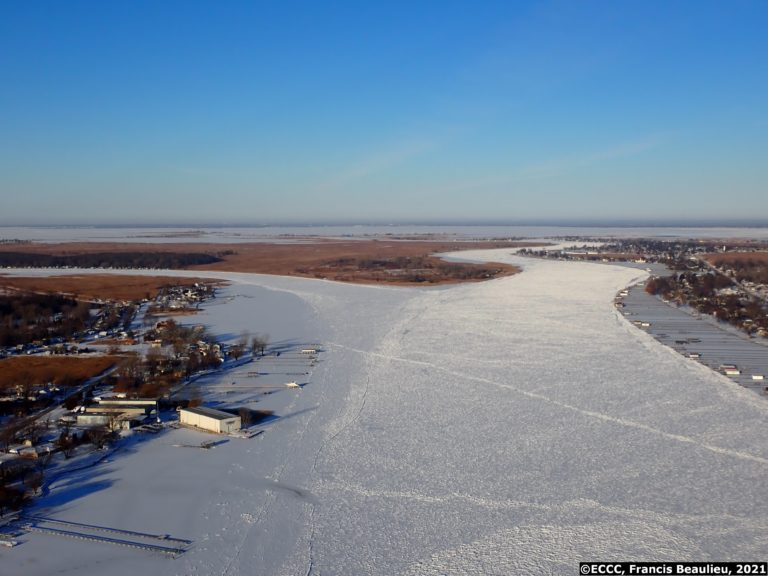 Ice jam remains on the St. Clair River, flood watch extended