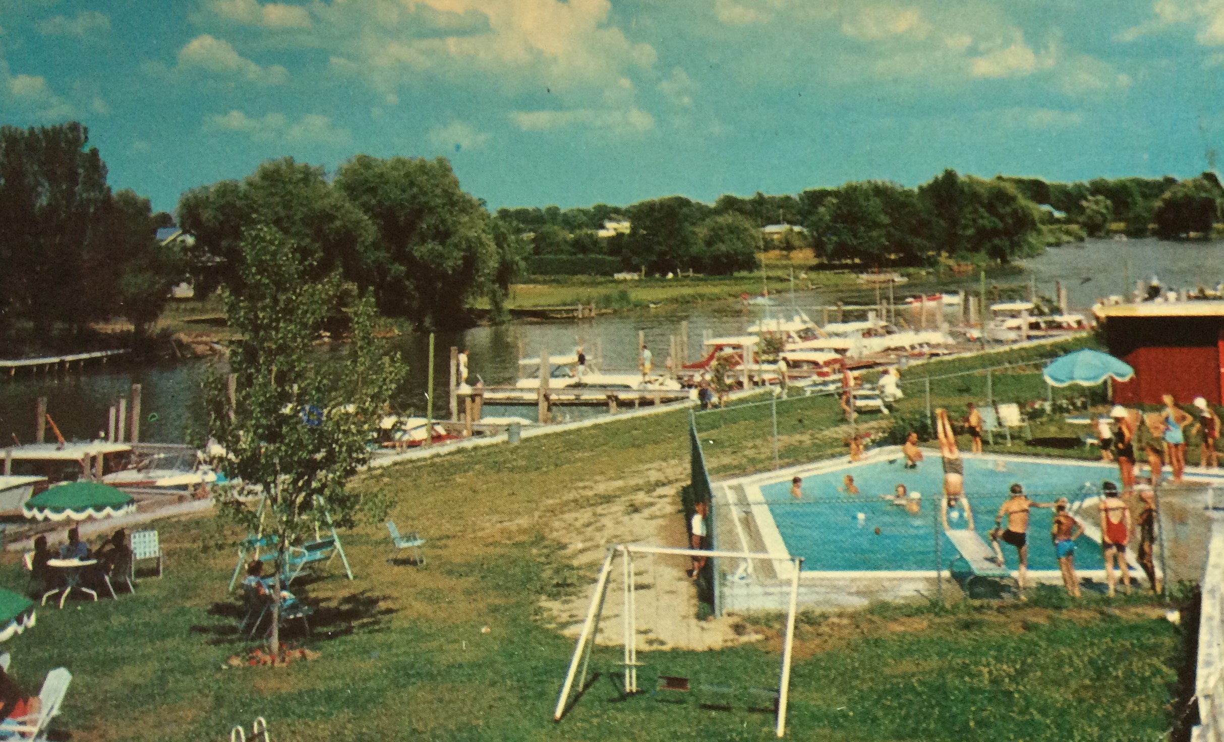 TBT: Fidler's Green Marina in Wallaceburg, 1960's