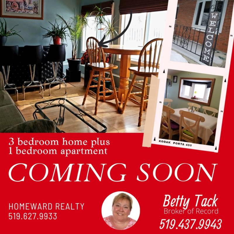 Betty Tack's new listing with Homeward Realty!