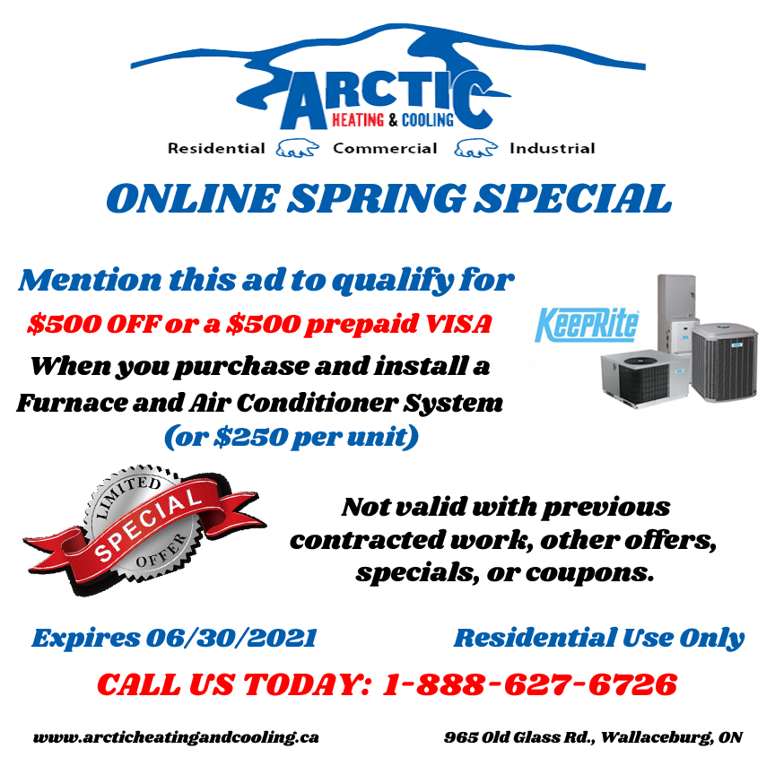 Arctic Heating and Cooling