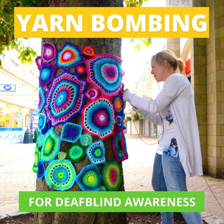 Community Living Wallaceburg supporting ‘yarn bombing’ for Deafblind Awareness Month