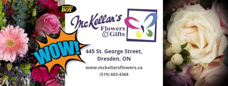 WOW! Win a $75 McKellar’s Flowers Gift Card!
