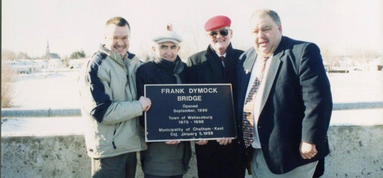 TBT: Frank Dymock Bridge named in Wallaceburg