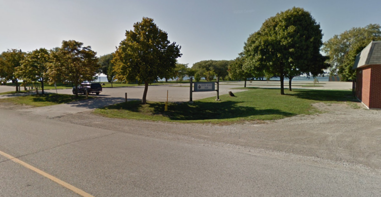 Speed humps being installed in Mitchell’s Bay beach parking lot
