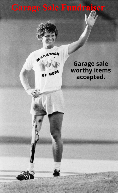 Garage Sale – Proceeds to The Wallaceburg Terry Fox Run!