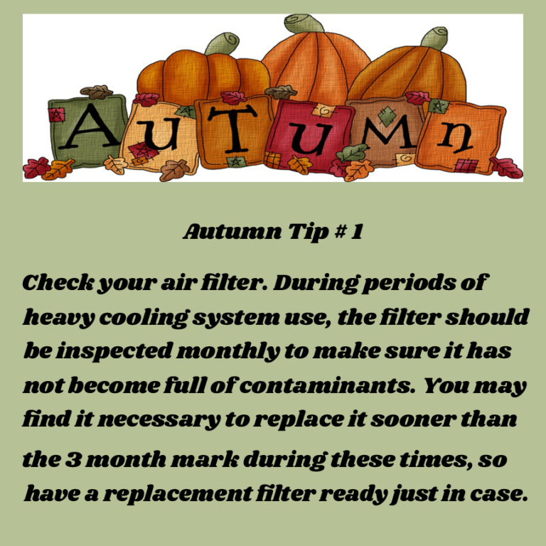 Arctic Heating and Cooling Autumn HVAC Tips