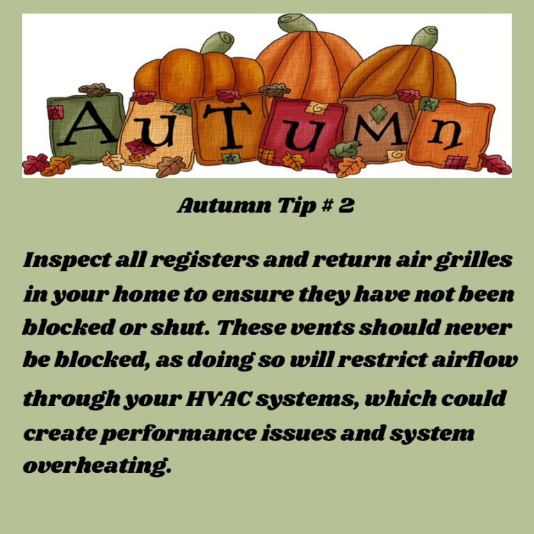 Arctic Heating and Cooling Autumn HVAC Tips