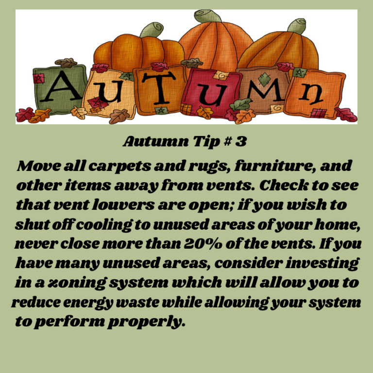 Arctic Heating and Cooling Autumn HVAC Tips