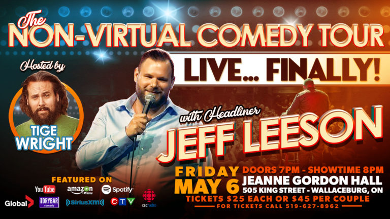 Jeff Leeson Rescheduled for Museum!
