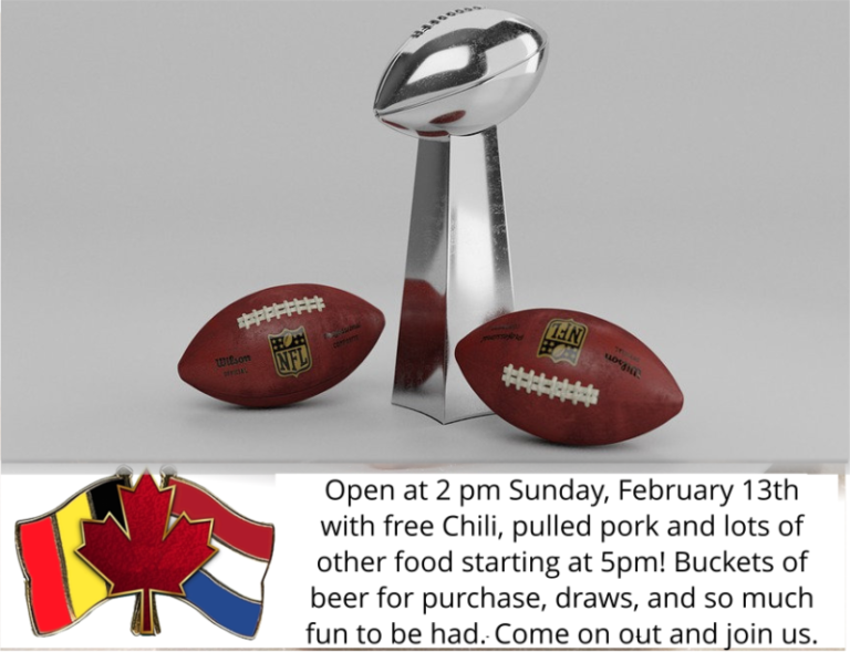 Join us for the big game this Sunday at The CBD Club!