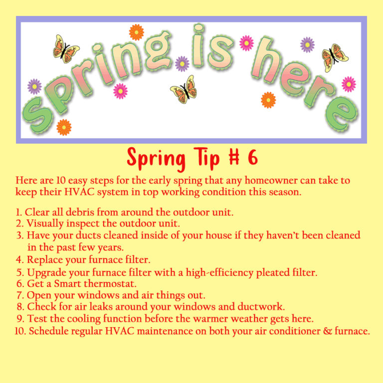 Arctic Heating and Cooling wants to remind our customers ….