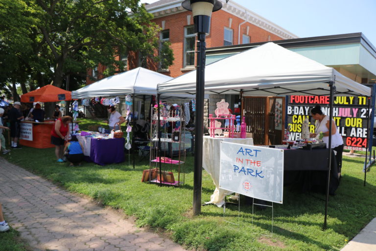 Art in the Park taking place on Saturday at WAMBO