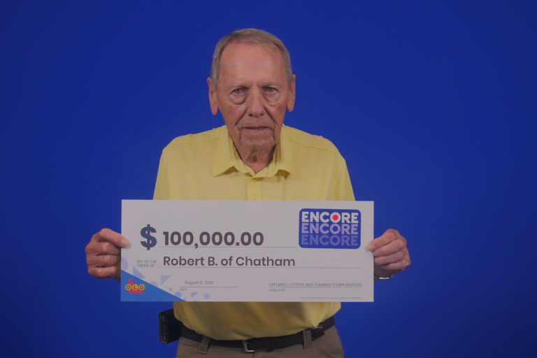 Chatham man wins $100,000 lottery prize