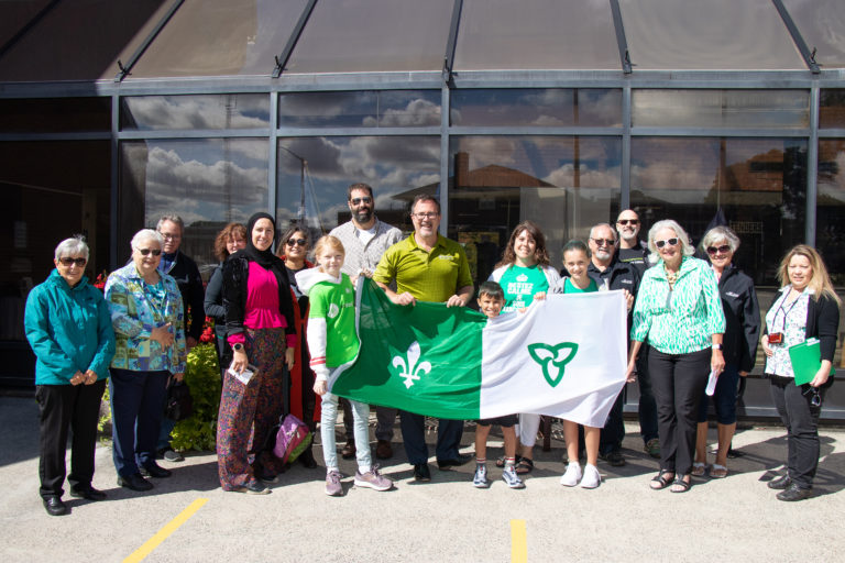 Franco-Ontarian Day celebrated with flag raising
