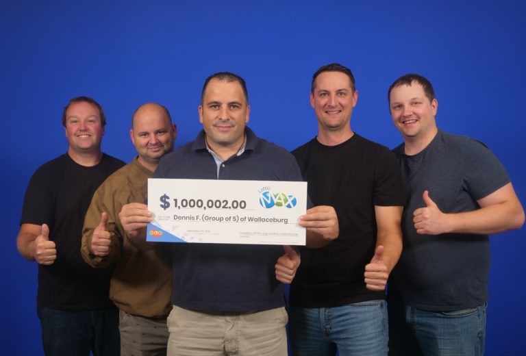 $1-million lottery ticket sold at Taylor’s in Wallaceburg, co-workers sharing the prize