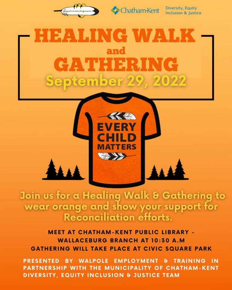 Healing walk and gathering set for Thursday in downtown Wallaceburg