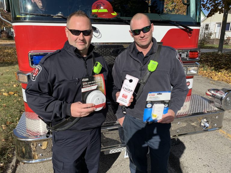 Firefighters visit 753 homes during ‘CHiRP Day’