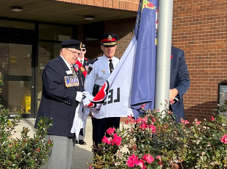 Veterans’ Week kicks off with flag raisings