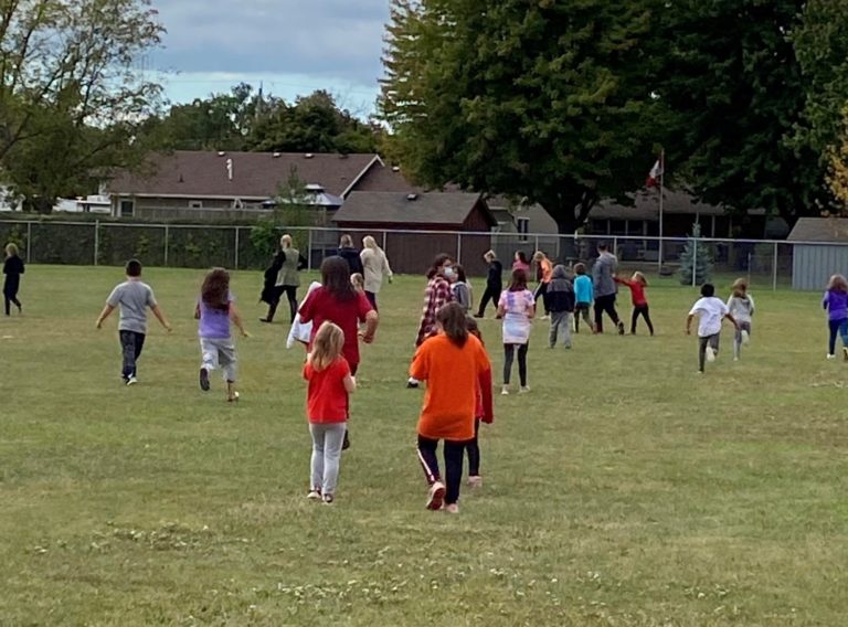 A.A. Wright raises funds during Terry Fox Run