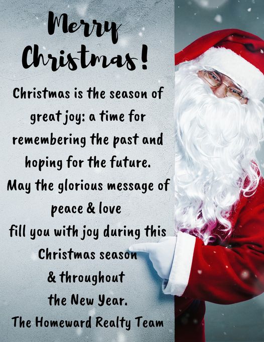 Merry Christmas from Homeward