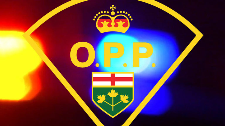 Vehicle strikes wire guardrail, crosses to the opposite side of the 401