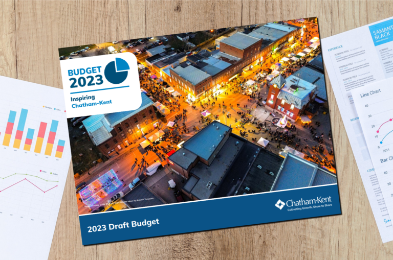 2023 draft budget presented to Chatham-Kent Council, tax increase starting at 6.35%
