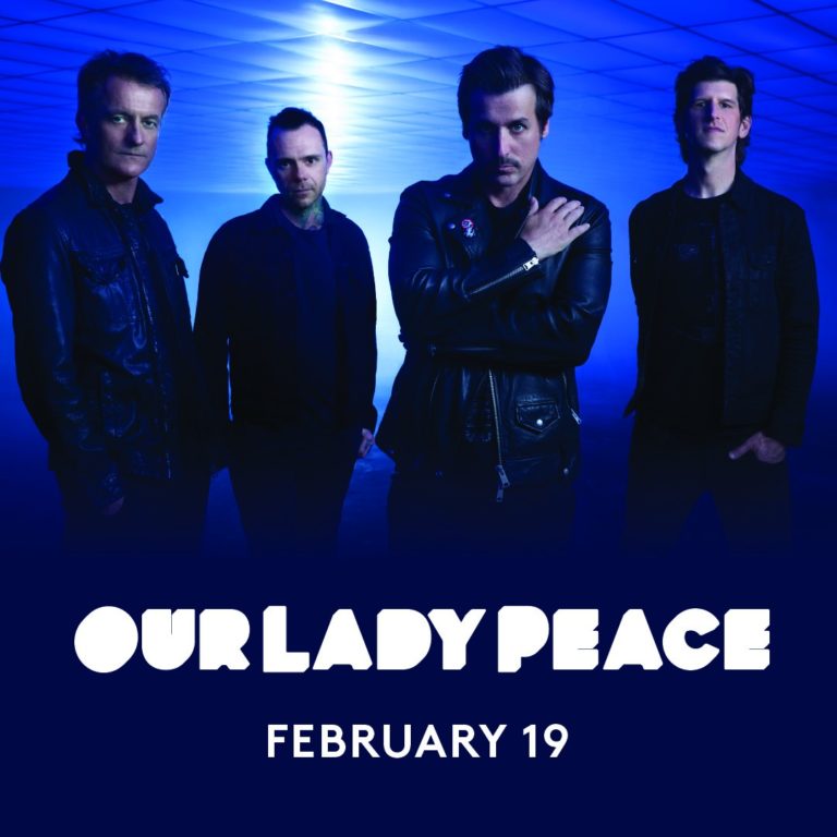 Our Lady Peace rocking The Colosseum stage at Caesars Windsor on February 19