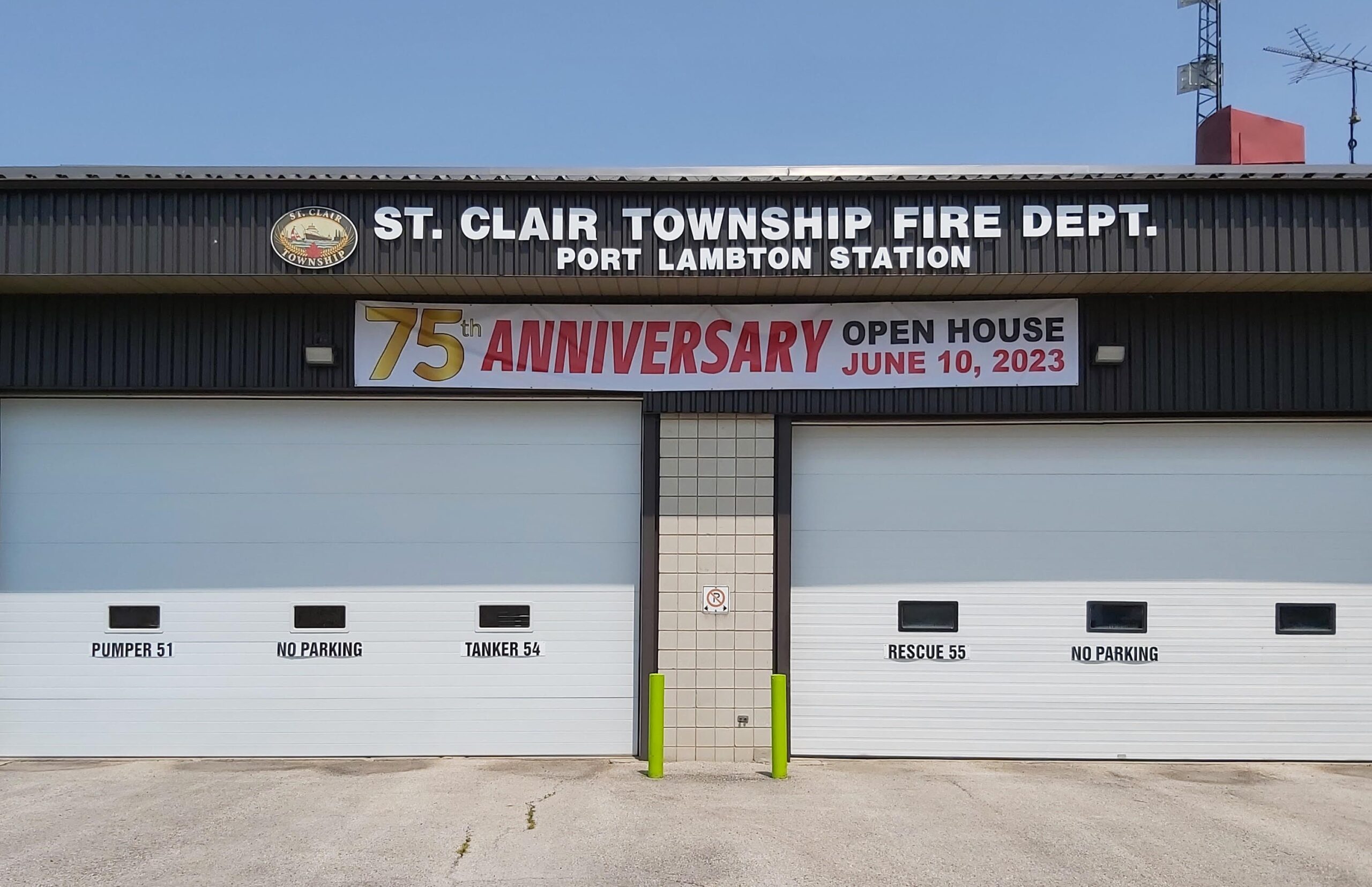 Celebrating 75 Years Of Service With The St Clair Township Fire   Port Lambton Fire Hall Scaled 