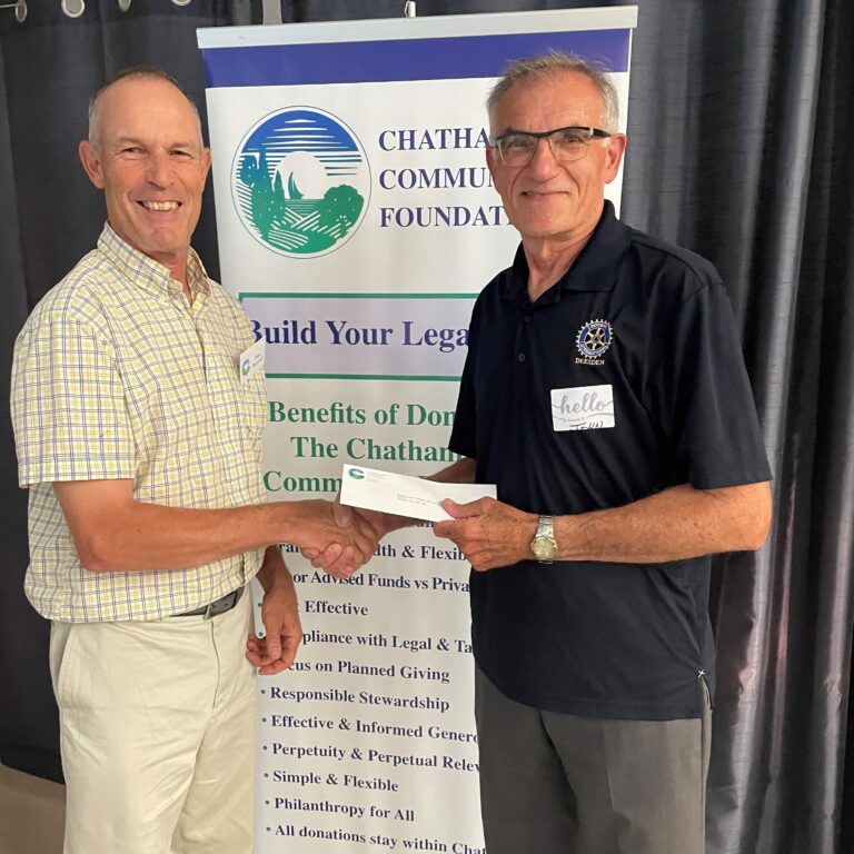 Dresden Rotary receives $10,500 grant to repair Wheelhouse roof