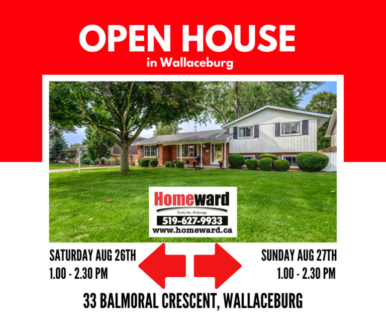 Homeward Realty – Weekend Open Houses