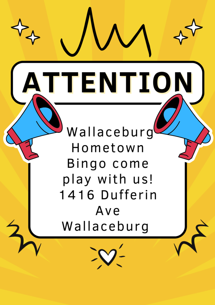 Yellow Illustrative Attention Poster